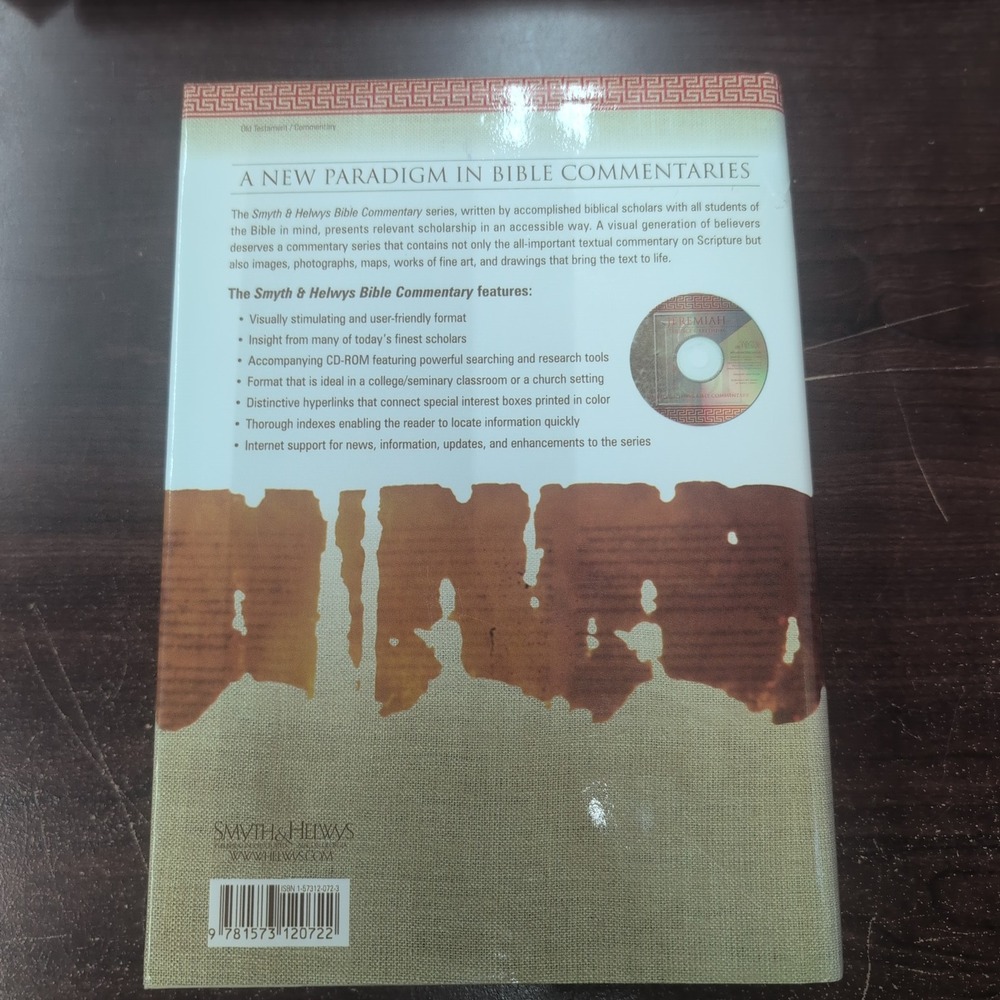 Jeremiah Smyth & Helwys Bible Commentary Terence E Fretheim Hardcover with CD - Picture 2 of 4